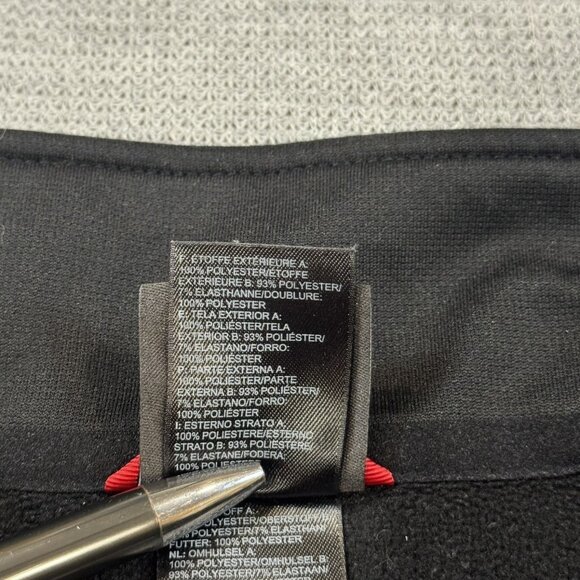 The North Face Canyonlands 1/2 Zip Sweatshirt Mens Size XL Mock Neck Black Gray - Picture 13 of 14